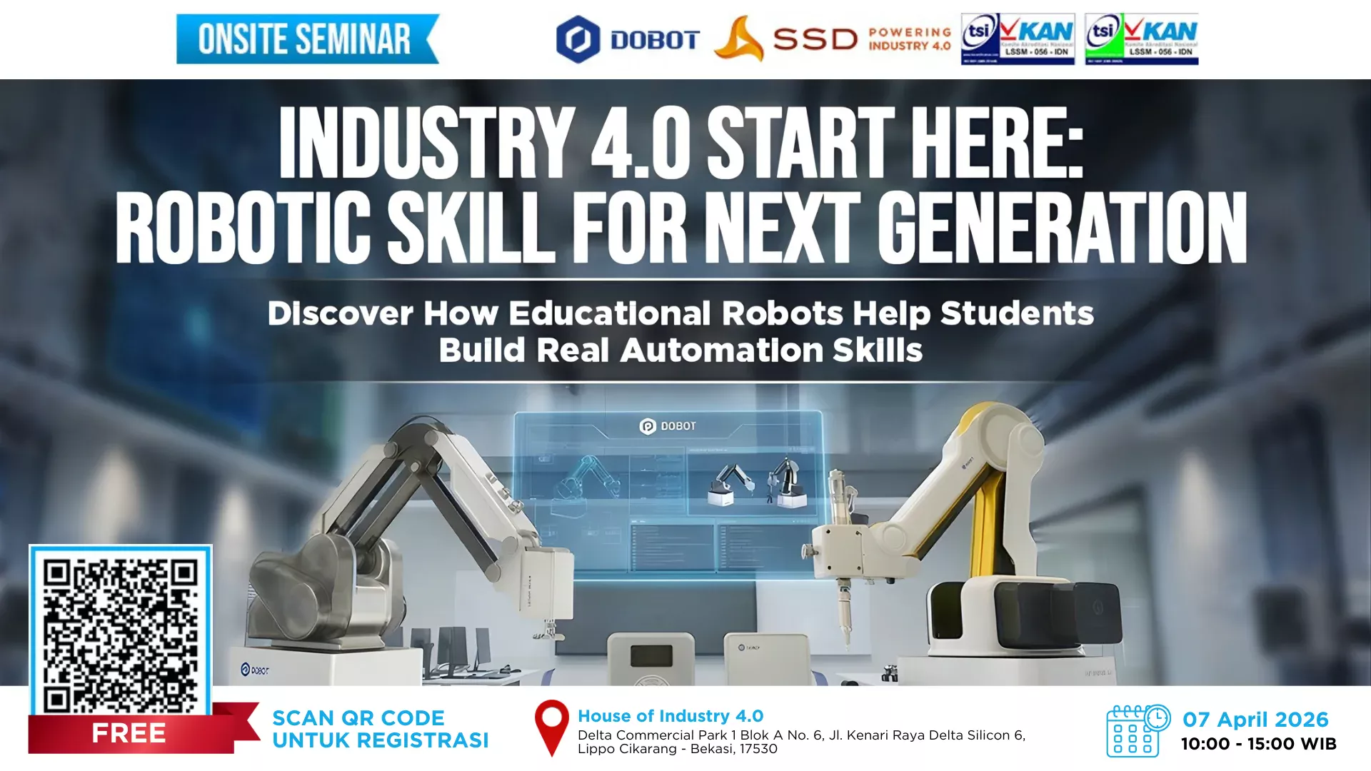 Industry 4.0 Start Here: Robotic Skill for Next Generation