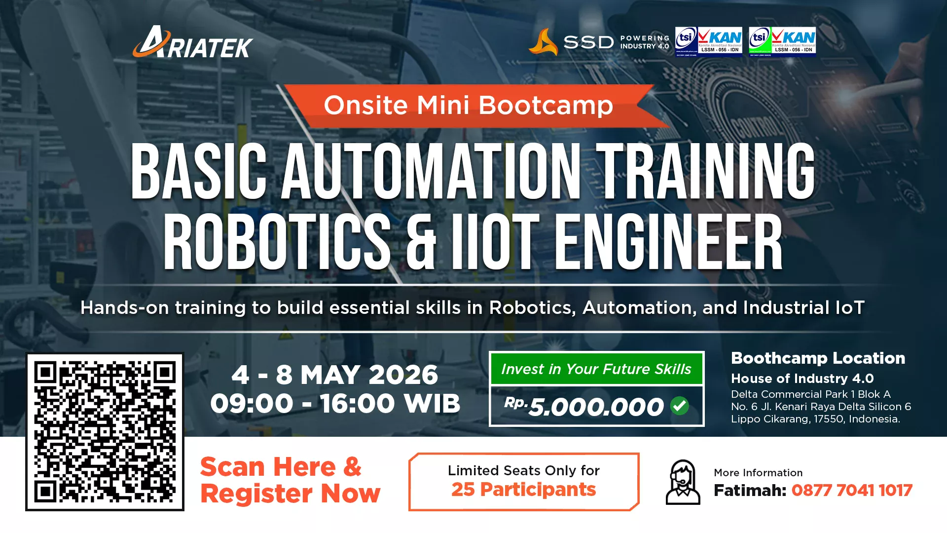 Basic Automation Training Robotics & IIoT Engineer Mini Bootcamp