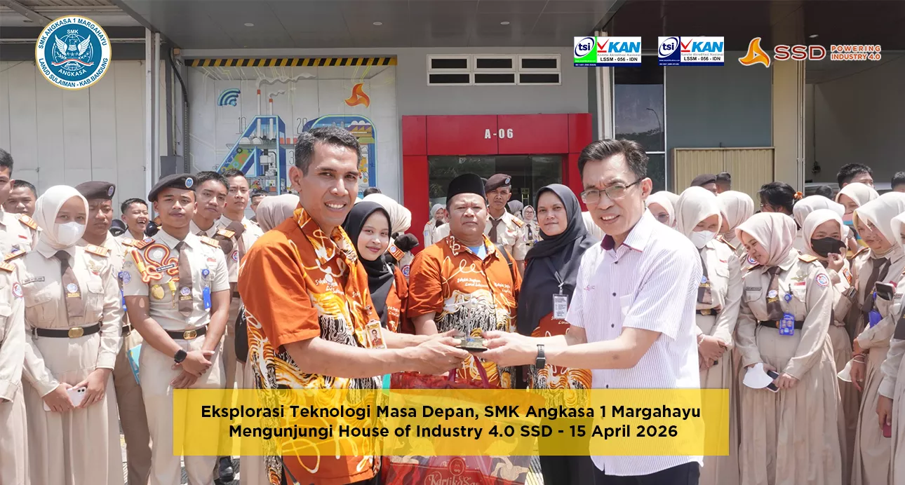 Exploring Future Technology: SMK Angkasa 1 Margahayu Visits SSD House of Industry 4.0