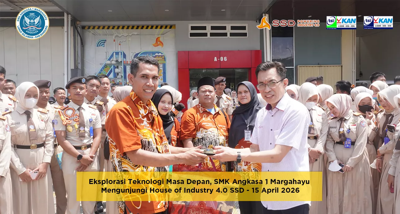 Exploring Future Technology: SMK Angkasa 1 Margahayu Visits SSD House of Industry 4.0