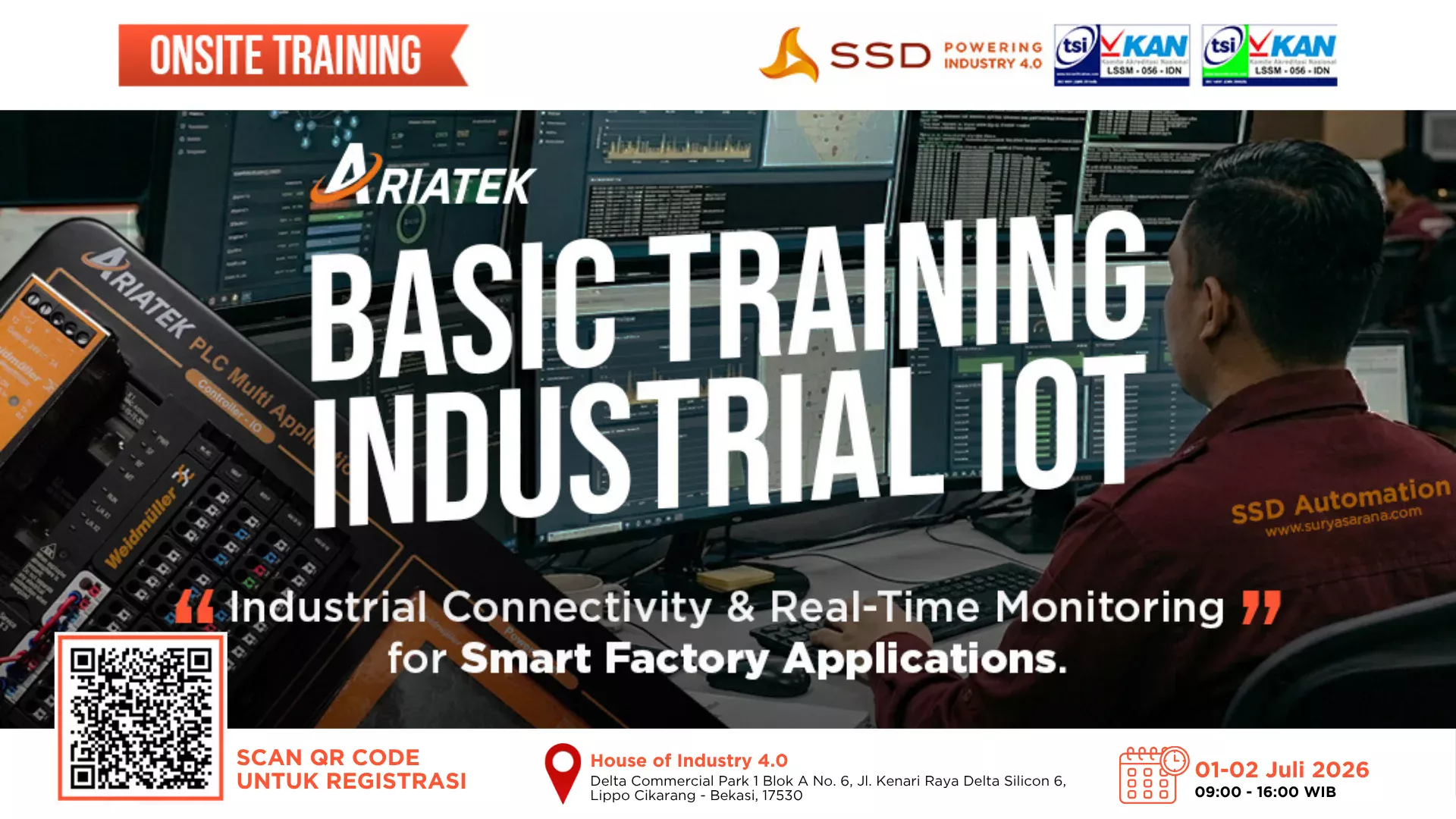 Basic Training Industrial IOT - 1 s/d 2 Juli 2026