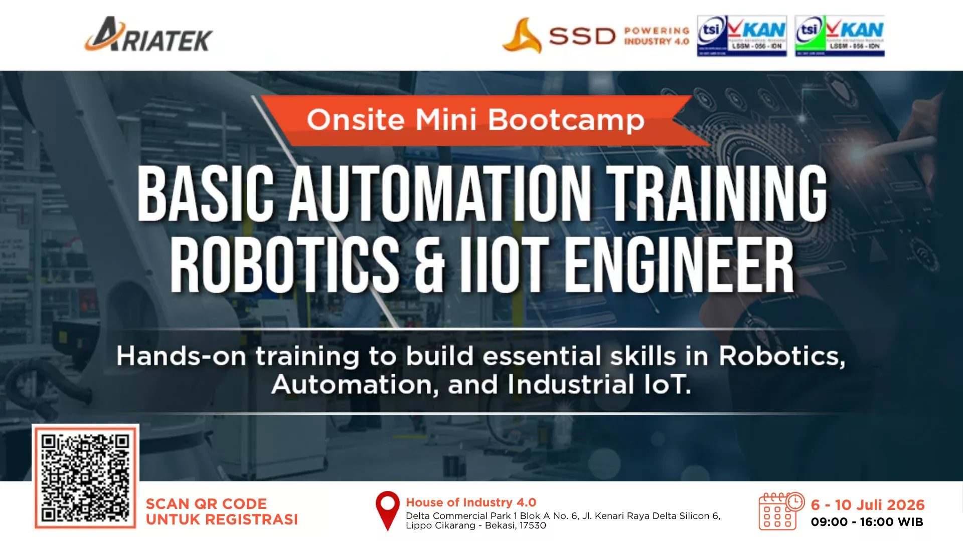 Basic Automation Training Robotics & IIoT Engineer Mini Bootcamp