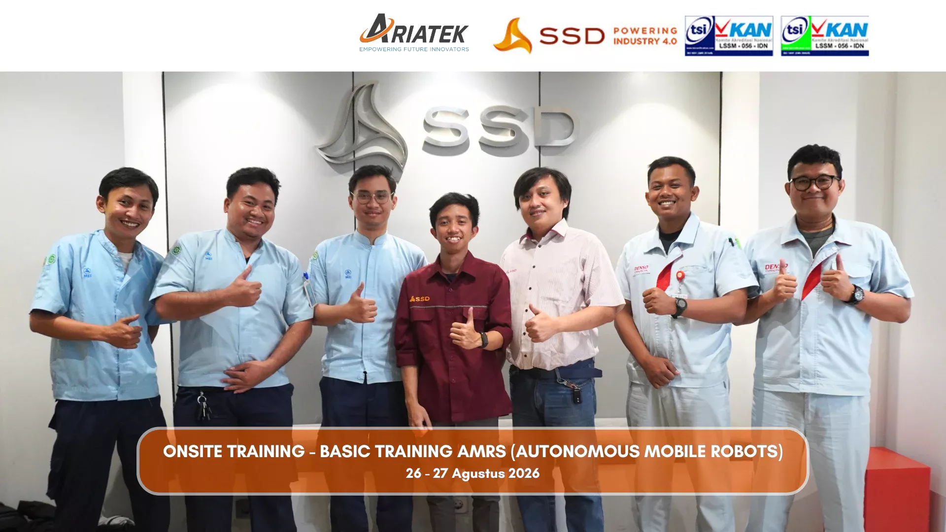 Pelatihan AGV/AMR: Membedah Konsep Dasar dan Simulasi Navigasi Robot