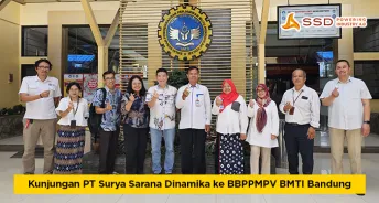 Kunjungan PT Surya Sarana Dinamika ke BBPPMPV BMTI Bandung