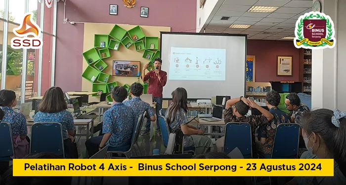 Pelatihan Robot 4 Axis