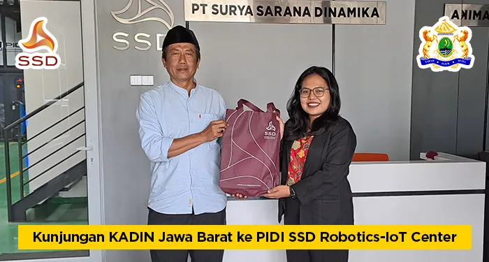 Kunjungan KADIN Jawa Barat ke PIDI SSD Robotics-IoT Center