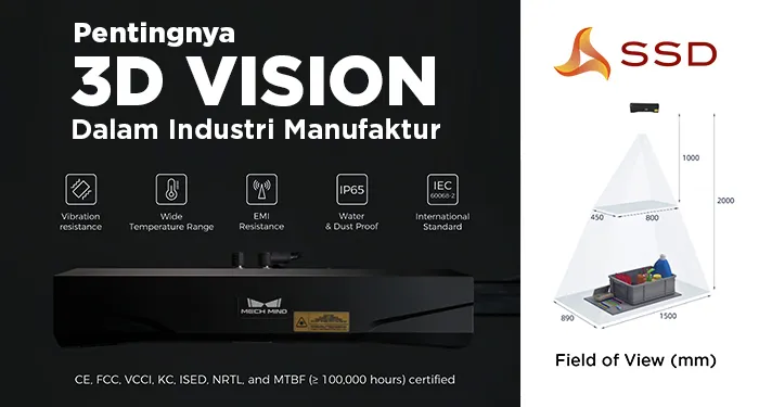 Pentingnya 3D Vision dalam Industri Manufaktur