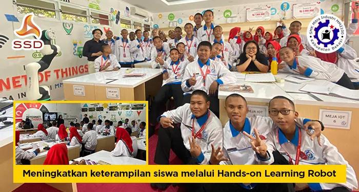 Meningkatkan keterampilan siswa melalui Hands-on Learning Robot